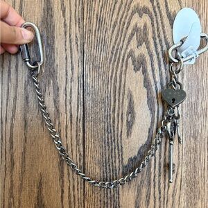 🩶NEW FREE PEOPLE🩶 Silver Purse Chain